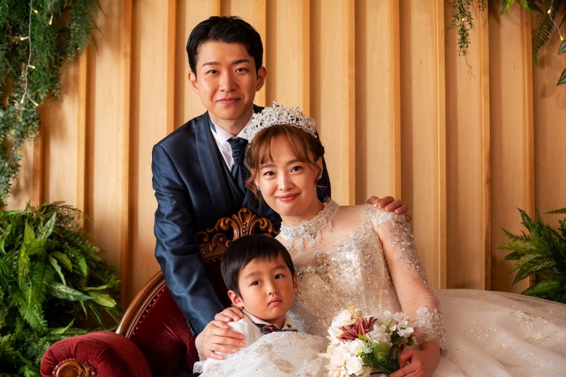 お子様とももちろん撮影できます(^^)