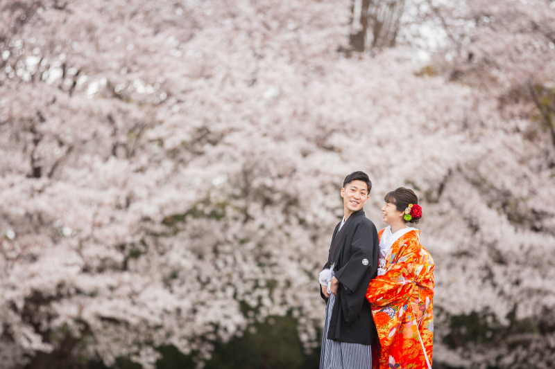 花の丘にて撮影スタート