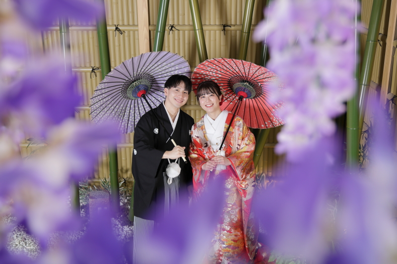 桜シーズン【3/26～4/10撮影限定】大宮第二公園&times;スタジオ　和装弐点プラン 衣装2着・データ230枚　衣装差額無し！