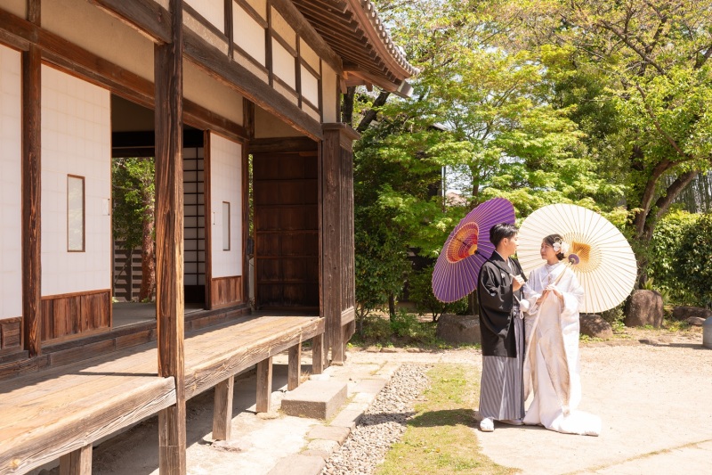 【オープニングムービー付き♪】早割キャンペーン 和装壱点プラン 難波田譲公園 衣装差額なし!