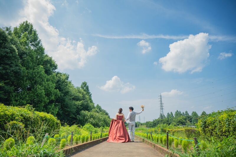 新緑シーズン【4/6~5/10撮影限定】通常143,000→123,000! 和洋弐点プラン データ230枚 衣装差額無し!