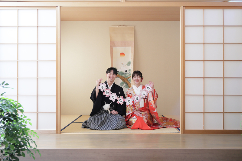 桜シーズン【3/26～4/10撮影限定】大宮第二公園&times;スタジオ　和装弐点プラン 衣装2着・データ230枚　衣装差額無し！