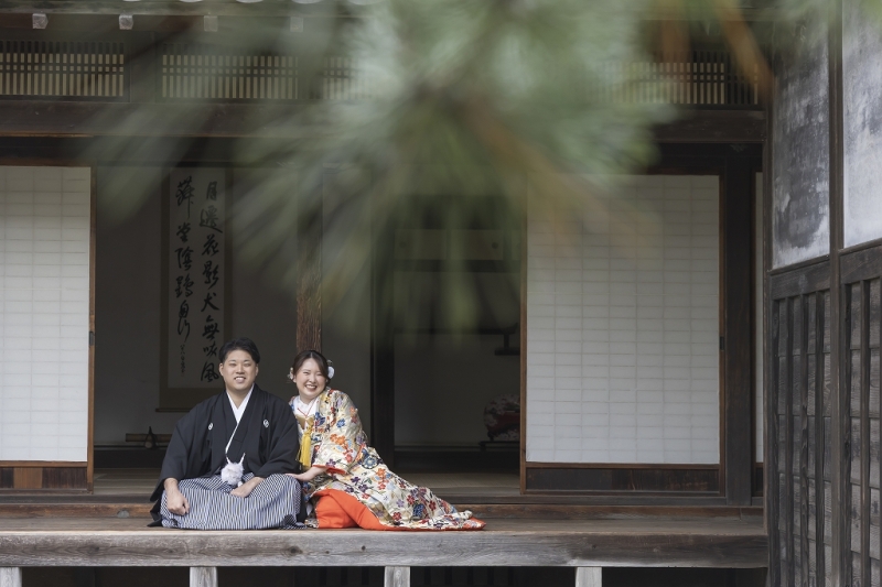 【4/11～5/31撮影】和装壱点プラン 衣装1着・撮影データ130カット・ヘアメイク・衣装差額無し