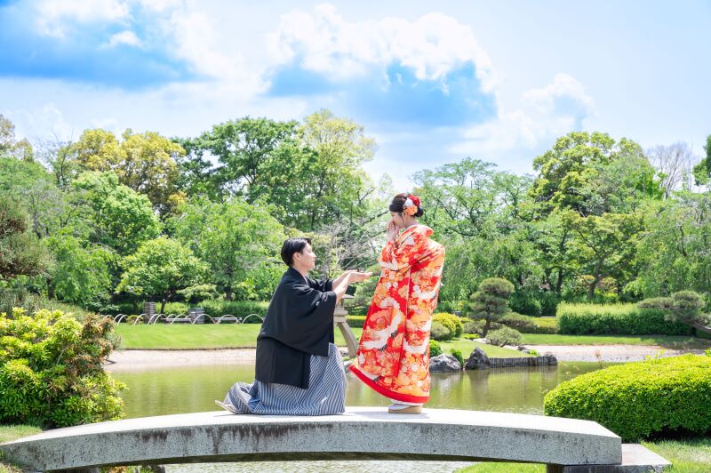 新緑シーズン【4/6~5/10撮影限定】通常110,000円→88,000円! 和装壱点プラン データ130枚 衣装差額無し!