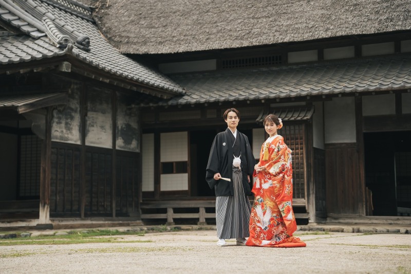【早割】2万円OFF 12/16~2/15撮影 和洋弐点プラン ロケ地+スタジオ撮影 ヘアメイク・衣裳和洋・データ210カット