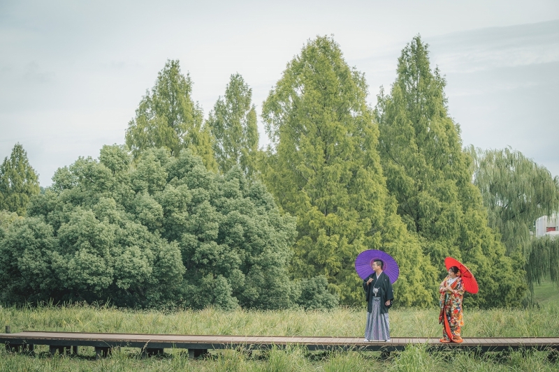 【4/11～5/31撮影】和装弐点プラン　衣装2着・撮影データ230カット・ヘアメイク・衣装差額無し