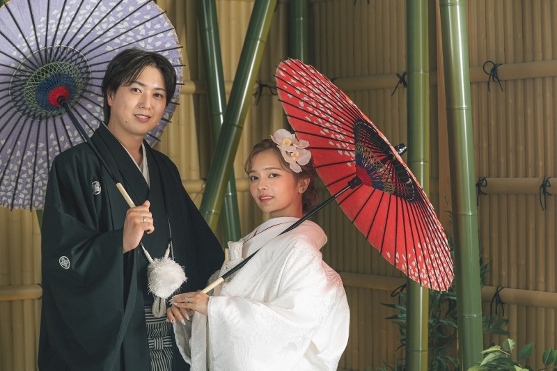 【オープニングムービー撮影付き!】和洋弐点プラン(ロケ+スタジオ) 衣装2着・ヘアメイク・撮影データ210カット