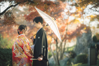 【11/26~12/15】和装壱点プラン(花田苑)　データ130カット　最短3日納品