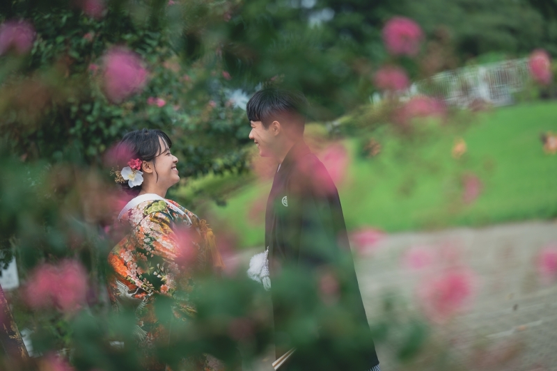 【4/11～5/31撮影】和装弐点プラン　衣装2着・撮影データ230カット・ヘアメイク・衣装差額無し