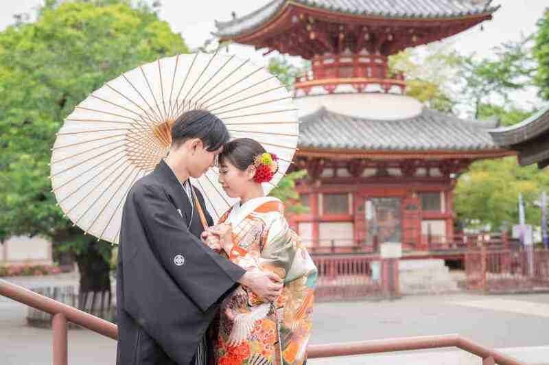 周年キャンペーン！平日限定～5/15　通常130,000円&rarr;90,000円(230カット)　和装弐点プラン　WB付き