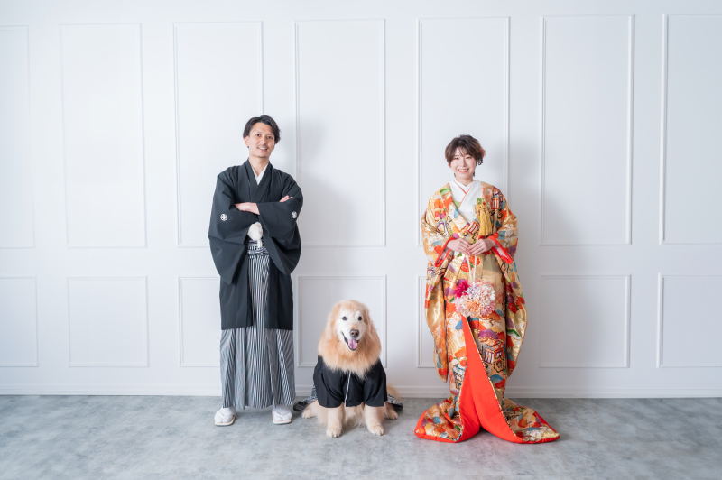 【4月撮影限定!】選べる特典! 和洋弐点プラン プラン料金5,000円+OFF半衿レンタル無料orレタッチ10枚プレゼント!