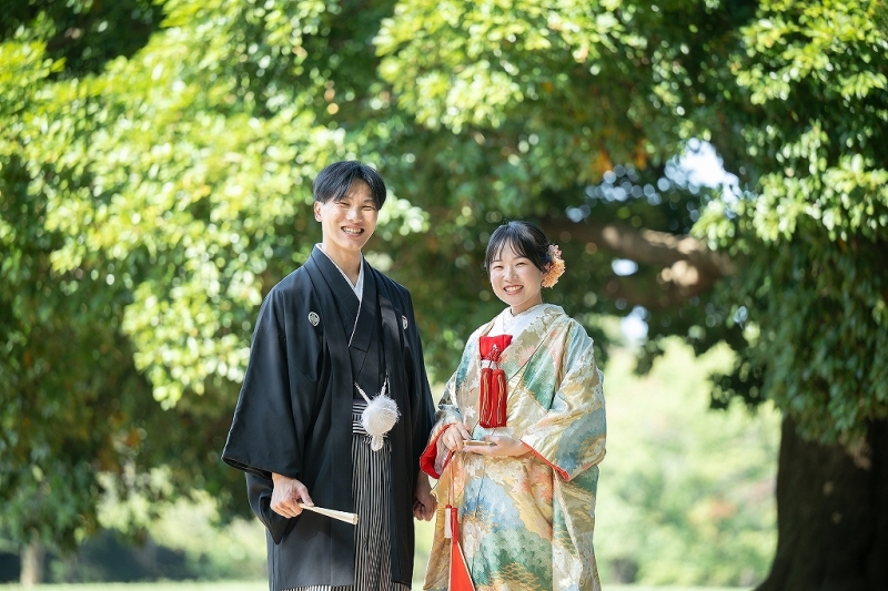 【ロケーション先二カ所撮影!】和装壱点プラン 2/15までの撮影の方限定! 2.2万円OFF!! 大宮第二公園&市民の森