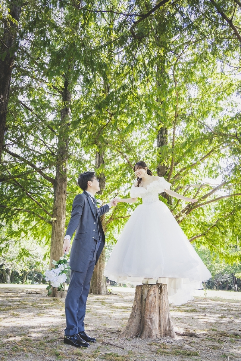 【ロケーション先二カ所撮影!】洋装壱点プラン 2/15までの撮影の方限定 2.2万円OFF!! 大宮第二公園&市民の森