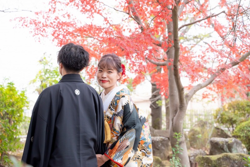 2万円オフ!紅葉シーズン【11/26~12/15平日撮影限定】和装弐点プラン 衣装差額無し !オンライン相談可!衣裳合わせ当日可