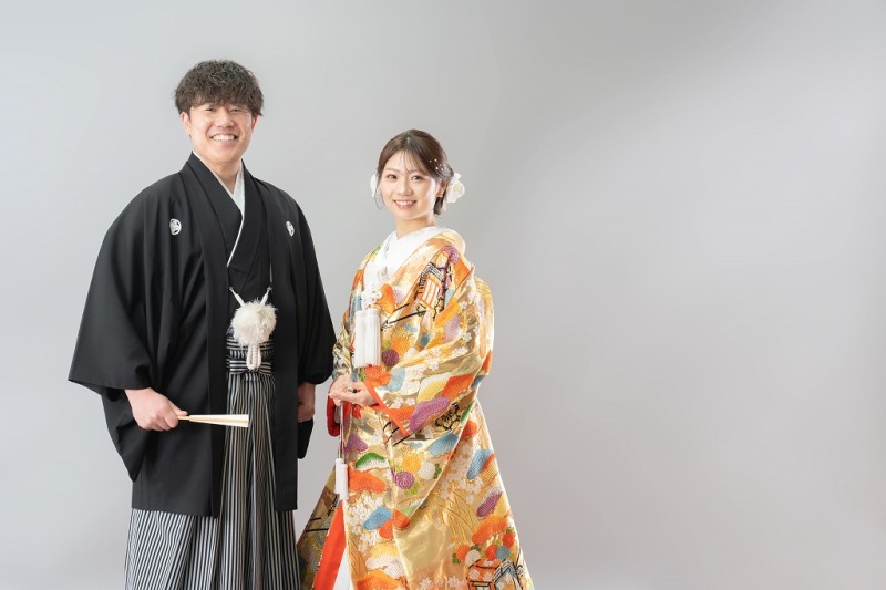 【早割】5千円OFF!! 12/16~2/15撮影 スタジオ和装弐点プラン 土日祝無料orWBプレゼント