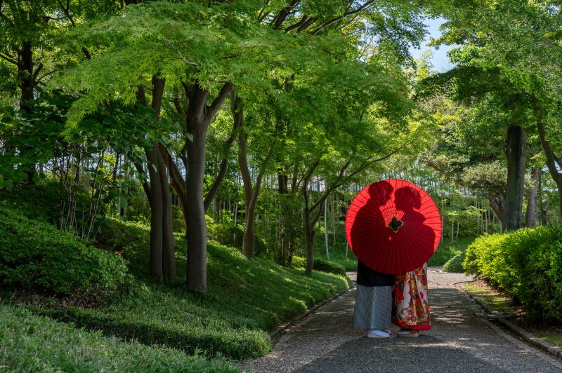 新緑シーズン【4/6~5/10撮影限定】通常110,000円→88,000円! 和装壱点プラン データ130枚 衣装差額無し!