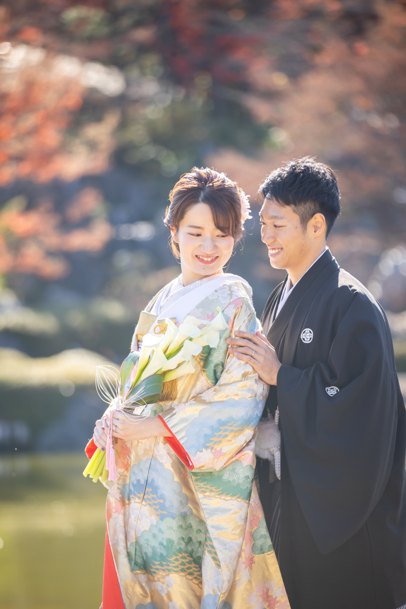 2万円オフ!紅葉シーズン【11/26~12/15平日撮影限定】和装壱点プラン 衣装差額無し !オンライン相談可!衣裳合わせ当日可