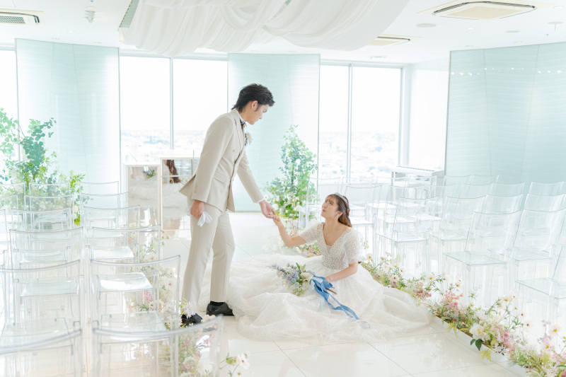 【フォトレイト限定】(早割CP適用可)チャペル《サクラスカイパレス》洋装壱点プラン 129,000円