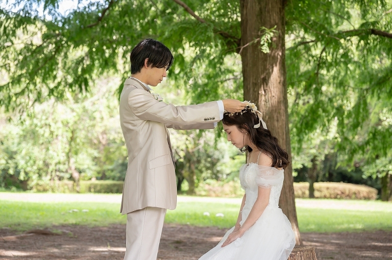 【ロケーション先二カ所撮影!】洋装壱点プラン 2/15までの撮影の方限定 2.2万円OFF!! 大宮第二公園&市民の森