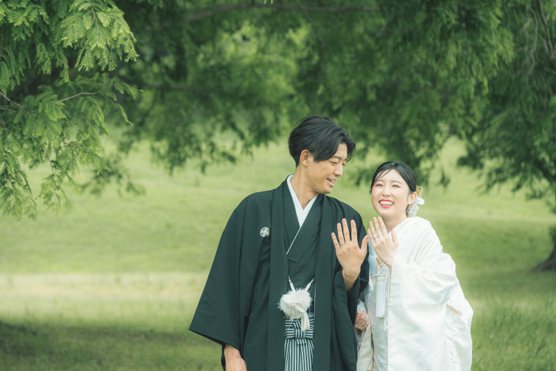 新緑シーズン【4/6~5/10撮影限定】通常121,000円→99,000円! 和装弐点プラン データ230枚 衣装差額無し!