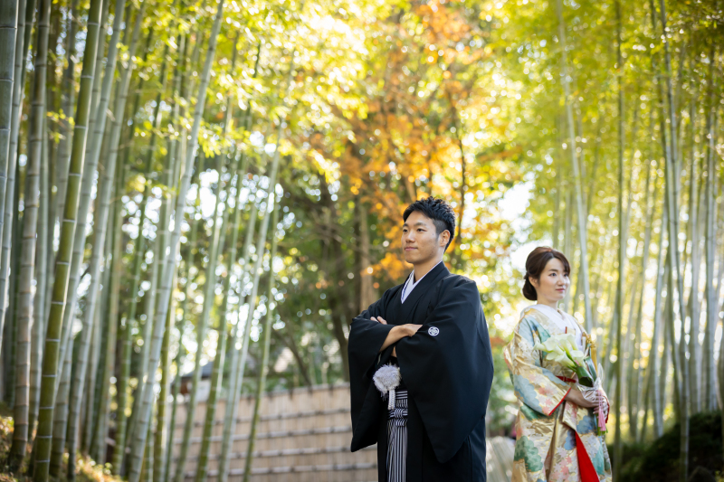 2万円オフ!紅葉シーズン【11/26~12/15平日撮影限定】和装壱点プラン 衣装差額無し !オンライン相談可!衣裳合わせ当日可