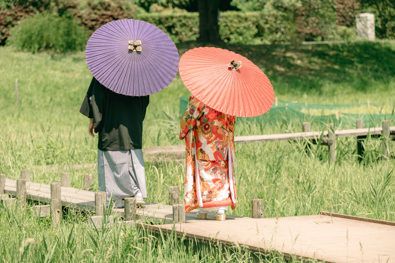 【4月撮影限定!】選べる特典! 和洋弐点プラン プラン料金5,000円+OFF半衿レンタル無料orレタッチ10枚プレゼント!
