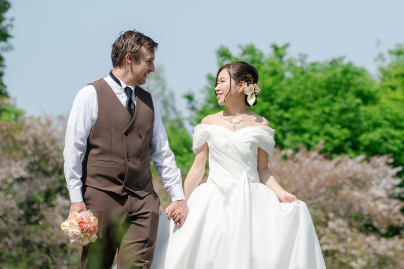 特割!タイパ・コスパ最強!【7/1~8/16平日撮影限定】★市民の森×スタジオ洋装1点プラン 撮影データ 80 カット