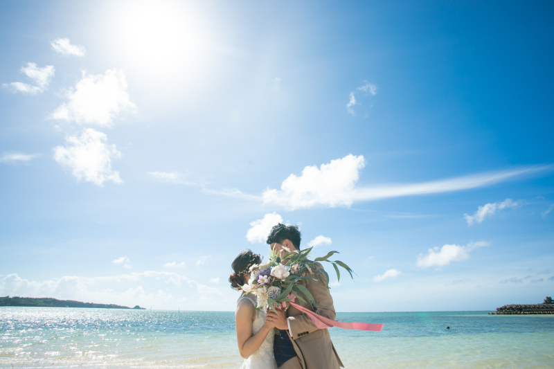 青い空からスタート