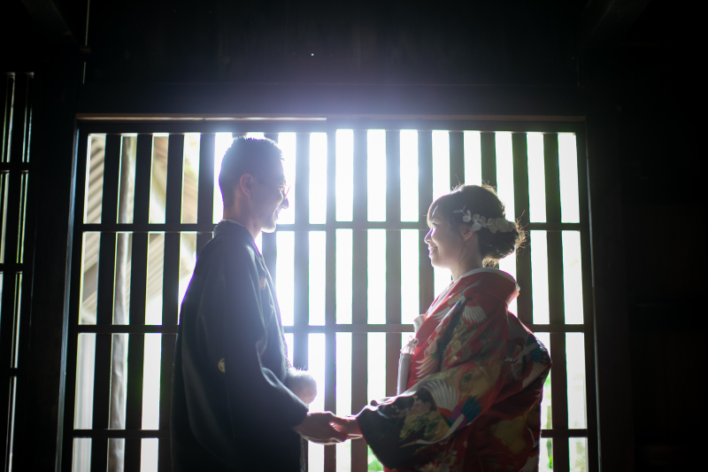 台所に差し込む光は神秘的