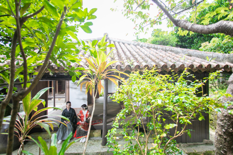 古民家で和装撮影