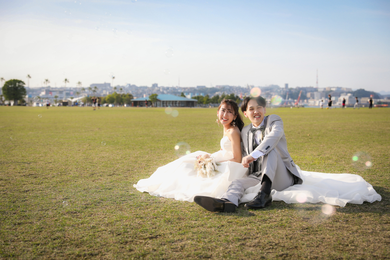 新郎新婦和洋5着プレミアムシーン(スタジオ&ロケーション)【充実の20Pアルバム データ200カット】