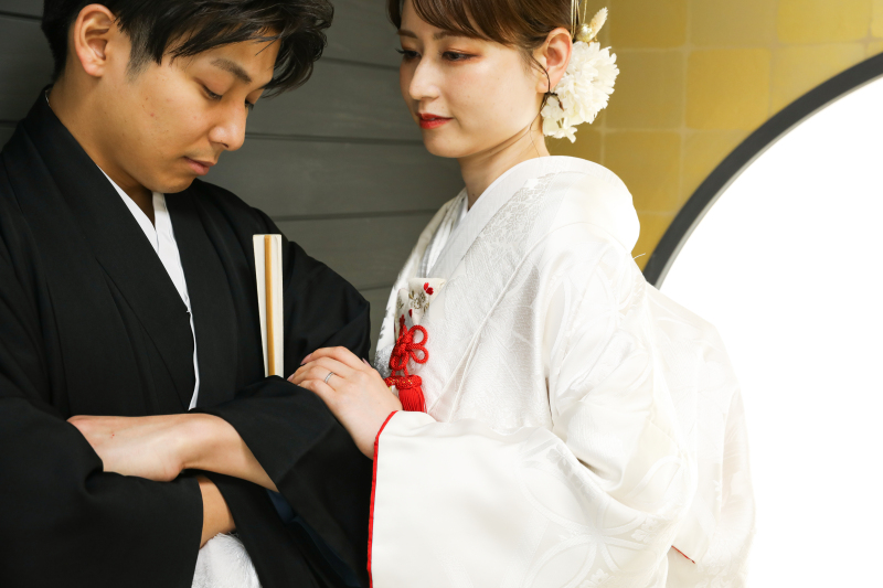 ー【フォトレイト限定~12月撮影日限定・数限定プラン】新婦和装1着+新郎和装1着 30カットデタ