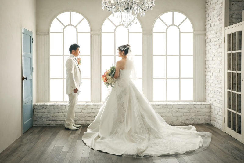 洋装2点(ウエディング・カラードレス)スタジオアルバムプラン