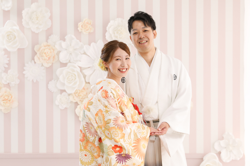 ー【フォトレイト限定~12月撮影日限定・数限定プラン】新婦和装1着+新郎和装1着 30カットデタ