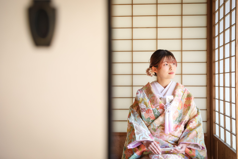 【6月～7月限定】和装新郎1点＋新婦1点｜ロケーション＋スタジオ｜データ、美容、衣装、小物付き