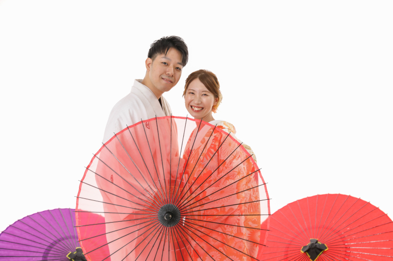 ー【フォトレイト限定~12月撮影日限定・数限定プラン】新婦和装1着+新郎和装1着 30カットデタ