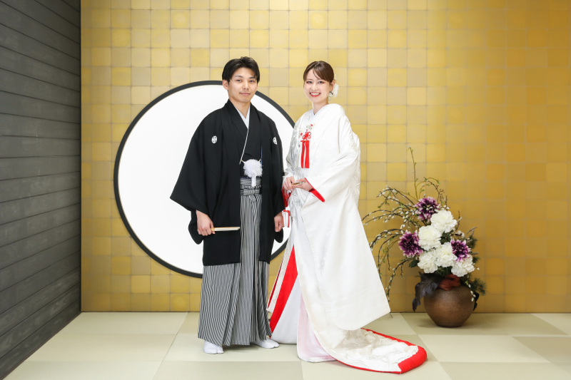 ー【フォトレイト限定~12月撮影日限定・数限定プラン】新婦和装1着+新郎和装1着 30カットデタ