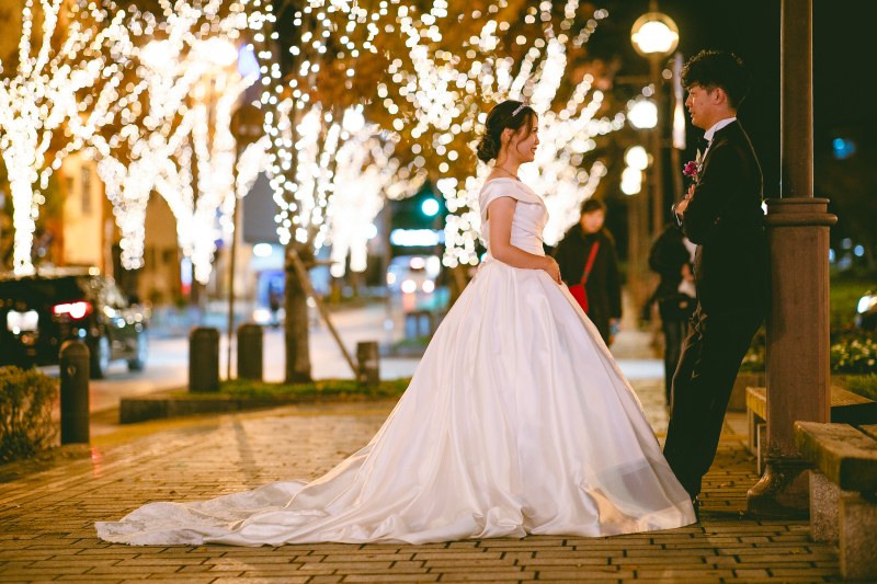 【12月・1月限定】ドレスイルミネーション+和装スタジオプラン|衣裳300着から選び放題|データ150カット付き