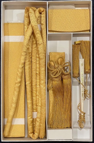 金色筥迫セット