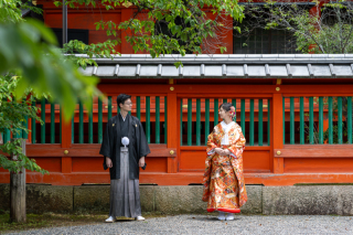 京都の街並みとお寺での素敵な撮影
