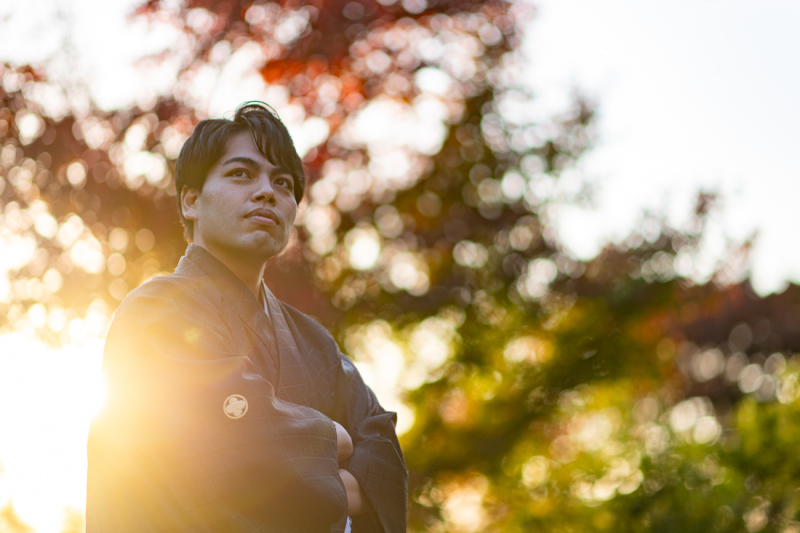 新郎ソロショット