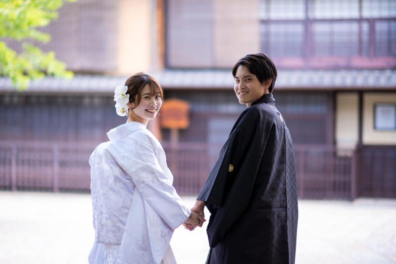 振り向きショット