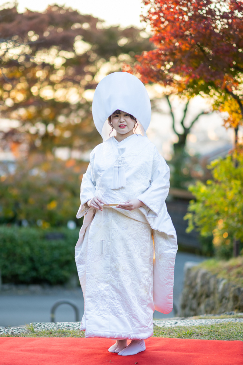 新婦ソロショット