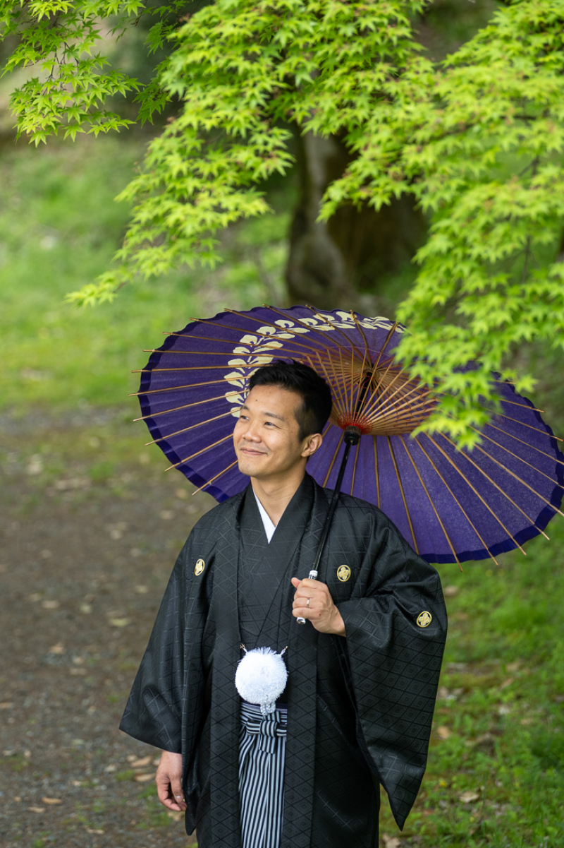 新郎さまのソロショット