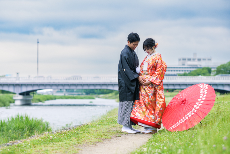 傘と橋