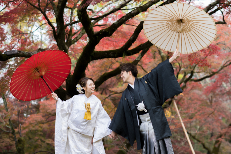 見つめ合う二人