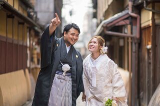 京都で和装撮影