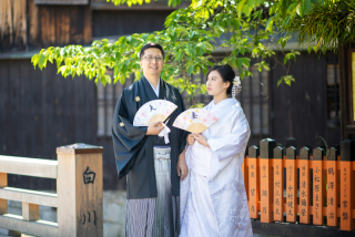 東山祇園 二着撮影