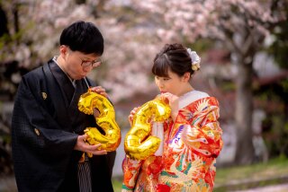 記念日バルーンと！