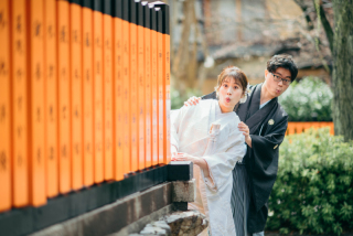 かわいすぎるご夫婦を撮影しました♡